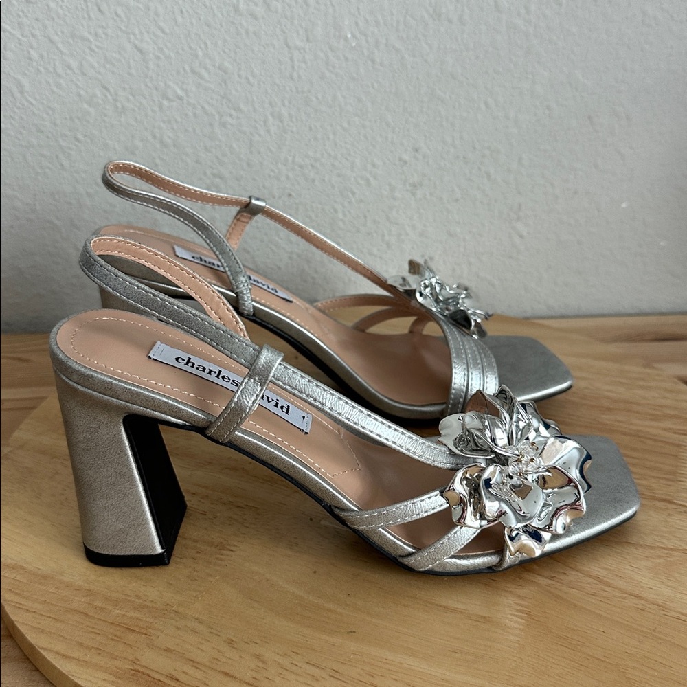 Charles David Womens Rome Heeled Sandals new 7.5M - Picture 3 of 7